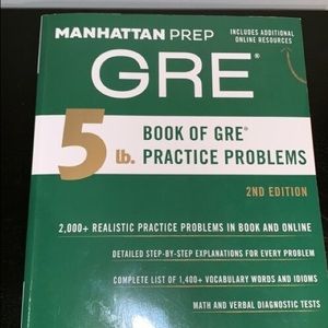 Manhattan Prep GRE Practice Book
